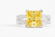 Yellow Diamond Engagement Ring Yellow Diamond Engagement Ring